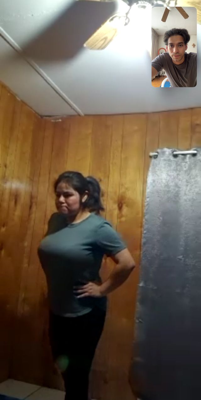 Entrenamiento por videollamada con un cliente